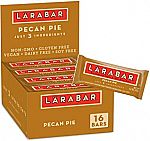 16-Count Larabar Pecan Pie 1.6 oz Vegan Fruit & Nut Bar $11