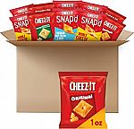 42 Pouches Cheez-It Cheese Crackers, Baked Snack Crackers $15.74