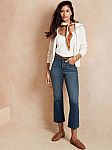Banana Republic factory High-Rise Cropped Bootcut Jean $7.49 Shipped