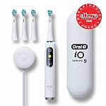 Oral-B iO Series 9 Electric Toothbrush with 4 Brush Heads, White Alabaster $140