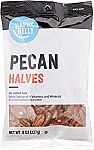 8 Oz Happy Belly Roasted and Salted Pecan Halves $3.60