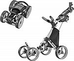 CaddyTek Explorer V8 SuperLite 4 Wheel Golf Push Cart $118.15