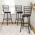 Mainstays 3 Pack Adjustable Swivel Barstool $79