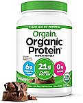 2-Lb Orgain Organic Vegan Protein Powder (Creamy Chocolate Fudge) $15