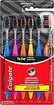 6-pack Colgate Zig Zag Charcoal Toothbrush $4.50