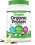 2-Lb Orgain Organic Vegan Protein Powder (Vanilla Bea) $16.49