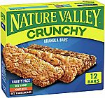 6 Ct 12 Bars Nature Valley Crunchy Granola Bars $2