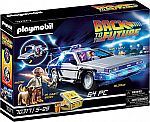 64-Pc PLAYMOBIL Back to The Future DeLorean Playset $22
