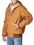 Carhartt Men's Big & Tall Thermal Liner Duck Active Jacket $55