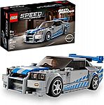 LEGO Speed Champions 2 Fast 2 Furious Nissan Skyline GT-R (R34) 76917 Race Car Toy $19.99