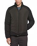 Perry Ellis Color Blocked Puffer Jacket $20 and more