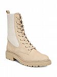 Sam Edelman Lydell Lug-Sole Suede & Knit Combat Boots $30 and more