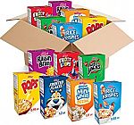 48 Boxes Kellogg's Cold Breakfast Cereal Variety Pack $16