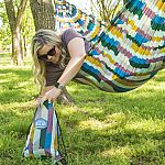 1-Person Equip Nylon Portable Travel Hammock, 400lb Capacity $8.97