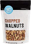 Amazon Brand 8-Oz Happy Belly Chopped Walnuts $2.71