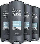4-Count 18-Oz Dove MEN+CARE Body and Face Wash $14.46