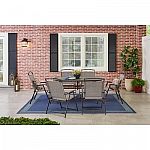 StyleWell 7-Piece Metal Sling Folding Outdoor Dining Set $177 and more