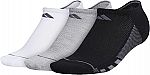 3-Pairs adidas Womens Superlite Stripe No Show Socks $4.90