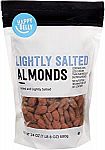 24 Ounce Happy Belly Roasted & Lightly Salted Almonds $7.53