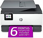 HP OfficeJet Pro 9018e Wireless Color All-in-One Printer with Bonus 6 Months Instant Ink with HP+ (1G5L5A) $130