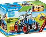 38-Piece Playmobil Large Tractor $22