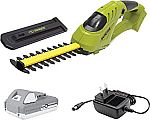 Sun Joe 24V-SSEG-LTE 24-Volt Cordless Handheld Shrubber + Trimmer, Kit $45