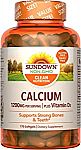 170-Count Sundown 1200mg Calcium + 25mcg Vitamin D3 Softgels $2.85