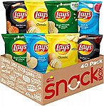 40 Count Lay's Potato Chip Variety Pack, 1 Ounce $16.60 and more
