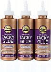 3 Pack Aleene's Original 3PK Tacky Glue, 4 fl oz $3.60