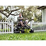 RYOBI 48V Brushless 30 in. 50 Ah Battery Electric Rear Engine Riding Mower $2299 and more