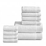 Hotel Style Egyptian Cotton Towel 10-Piece Set $14.98