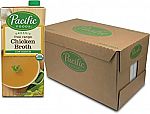 12-Pack 32 Oz Pacific Foods Organic Free Range Chicken Broth $19.64
