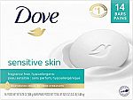 14-Count Dove Beauty Bar (Sensitive Skin) $11