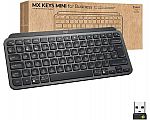 Logitech MX Keys Mini Wireless Backlit Keyboard $66.49