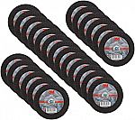 25-Pack 3M Silver Cut-Off Wheel 4"x.035"x3/8" $9.32