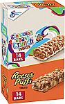 28-Count Reese's Puffs and Cinnamon Toast Crunch Breakfast Bar $5.79