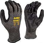 12-Pack DEWALT Cut Protection Level A5 PU Touchscreen Capable Glove $12.70