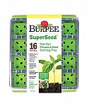 Burpee SuperSeed Pop-Out Reusable Seed Starting Tray (16 XL Cell) $11.45