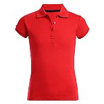 Nautica Girl's Short Sleeve Polo $5 + Free Shipping