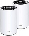2-Pack TP-Link Deco Tri Band Mesh WiFi 6 System(Deco X68) $126