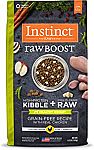 4Lb Instinct Raw Boost Chicken Dry Dog Food $6