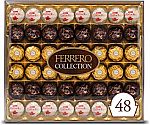 48-Ct Ferrero Rocher Hazelnut Milk Chocolates $14.24