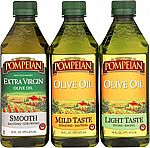 3-pack Olive Oil Variety Pack By Pompeian 16 fl oz $11.60
