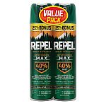 2-Pack 8 Oz Repel Sportsmen Insect Repellent $9