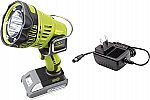 Sun Joe 24V-1500FL-LTE-P1 24V iON+ Cordless 1500-Max Lumen LED Handheld Flashlight $32