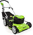 Greenworks 13 Amp 21-Inch Electric Lawn Mower, MO13B00 $140 and more