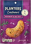 PLANTERS Cashews Rosemary & Sea Salt, Party Snacks, 5 Oz Bag $2.73