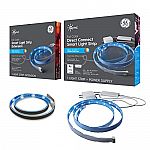 GE CYNC Color Changing Smart LED Light Strip Bundle: 80in Strip + 40in Strip $15.68