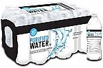 24-Pack 16.9-oz Happy Belly Purified Water $4.40