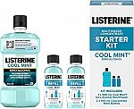 Listerine Zero Alcohol Mouthwash Concentrate Starter Kit $7.30